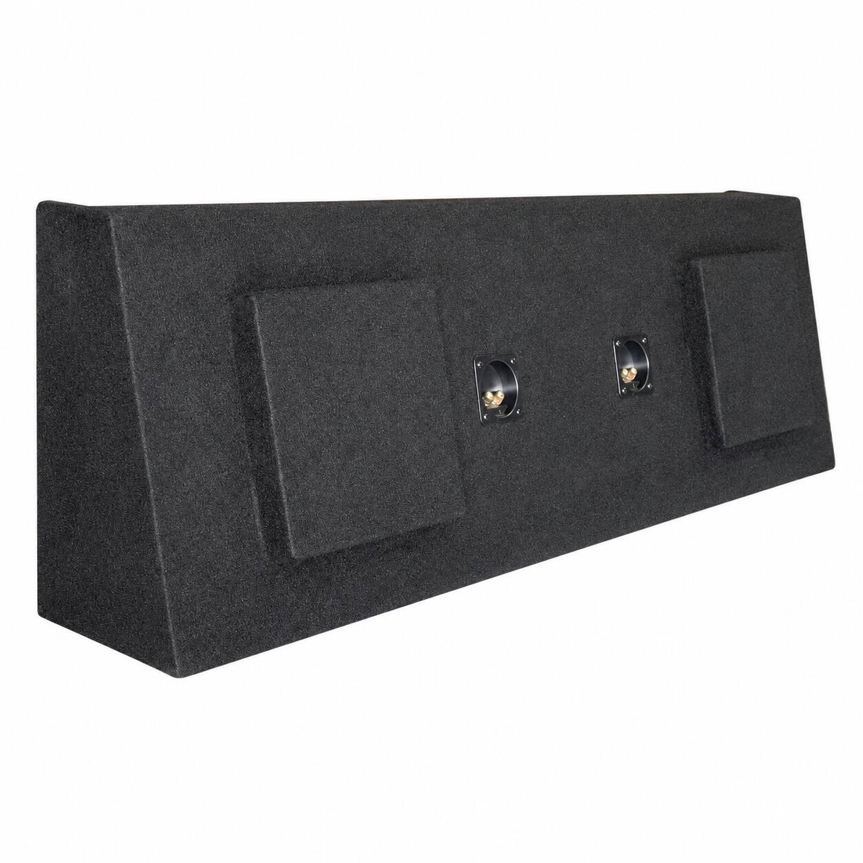 Alt View 5. SoundBox - SoundBox LCE-GC012/12D, Chevy Silverado / GMC Sierra Crew Cab Dual 12 Subwoofer Enclosure, 2008-2013.