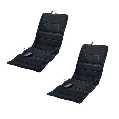 Pursonic Full Body Massage Mat with Heat 2 pack Multi Zone Vibration Relief for Back, Lumbar & Legs A built-in heating feature enh - Best Buy Pursonic Full Body Massage Mat with Heat 2 pack Multi Zone Vibration Relief for Back, Lumbar & Legs A built-in heating feature enh - Best Buy