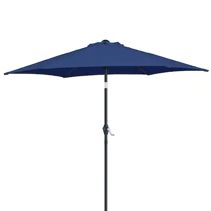Front. Winado - 7.5FT Patio Umbrella Outdoor Umbrella with Push Button Tilt and Crank, Umbrella Outdoor Patio for Patio.