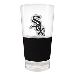 Great American Products - Chicago White Sox 22oz. Pilsner Glass with Silicone Grip - Black