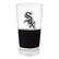 Front. Great American Products - Chicago White Sox 22oz. Pilsner Glass with Silicone Grip - Black.