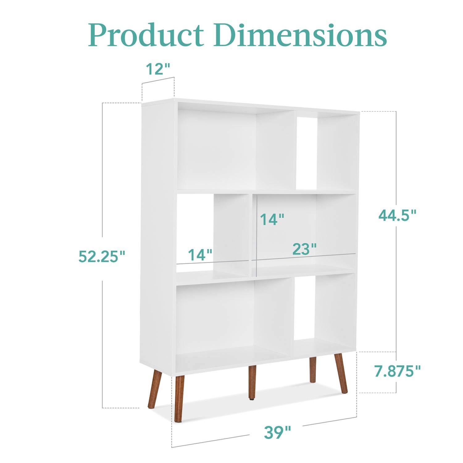 Product Dimensions  
12" x 14" x 44.5" x 52.25" x 14" x 23" x 7.875" x 39"