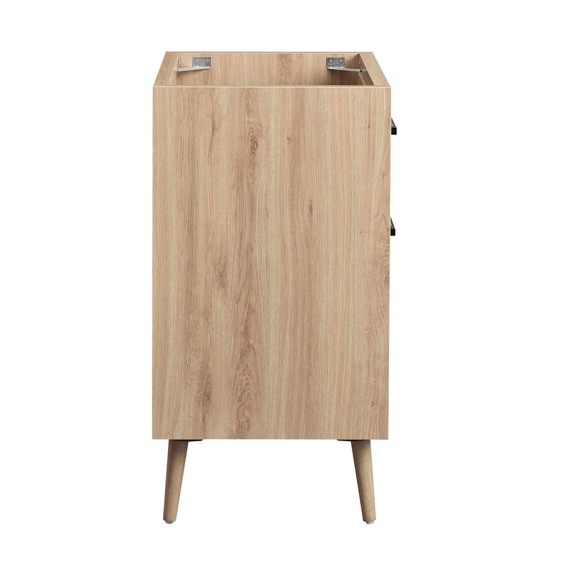 Alt View 2. Modway - Maverick Bathroom Cabinet Basin Not Included by Modway - Oak White.