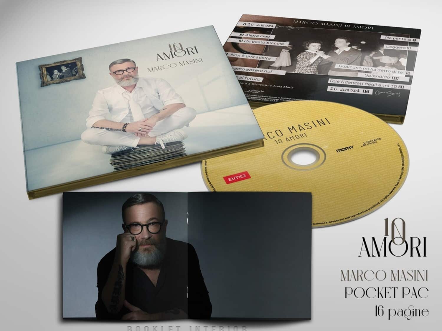 Marco Masini - 10 Amori  - COMPACT DISCS