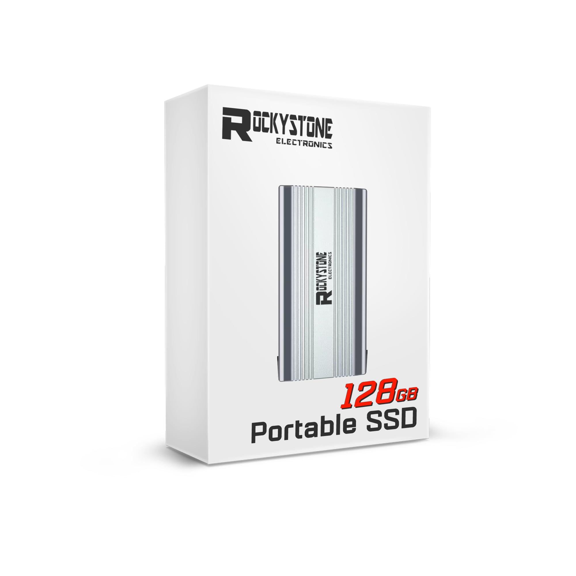 ROCKYSTONE ELECTRONICS  
ROCKYSTONE  
128GB Portable SSD