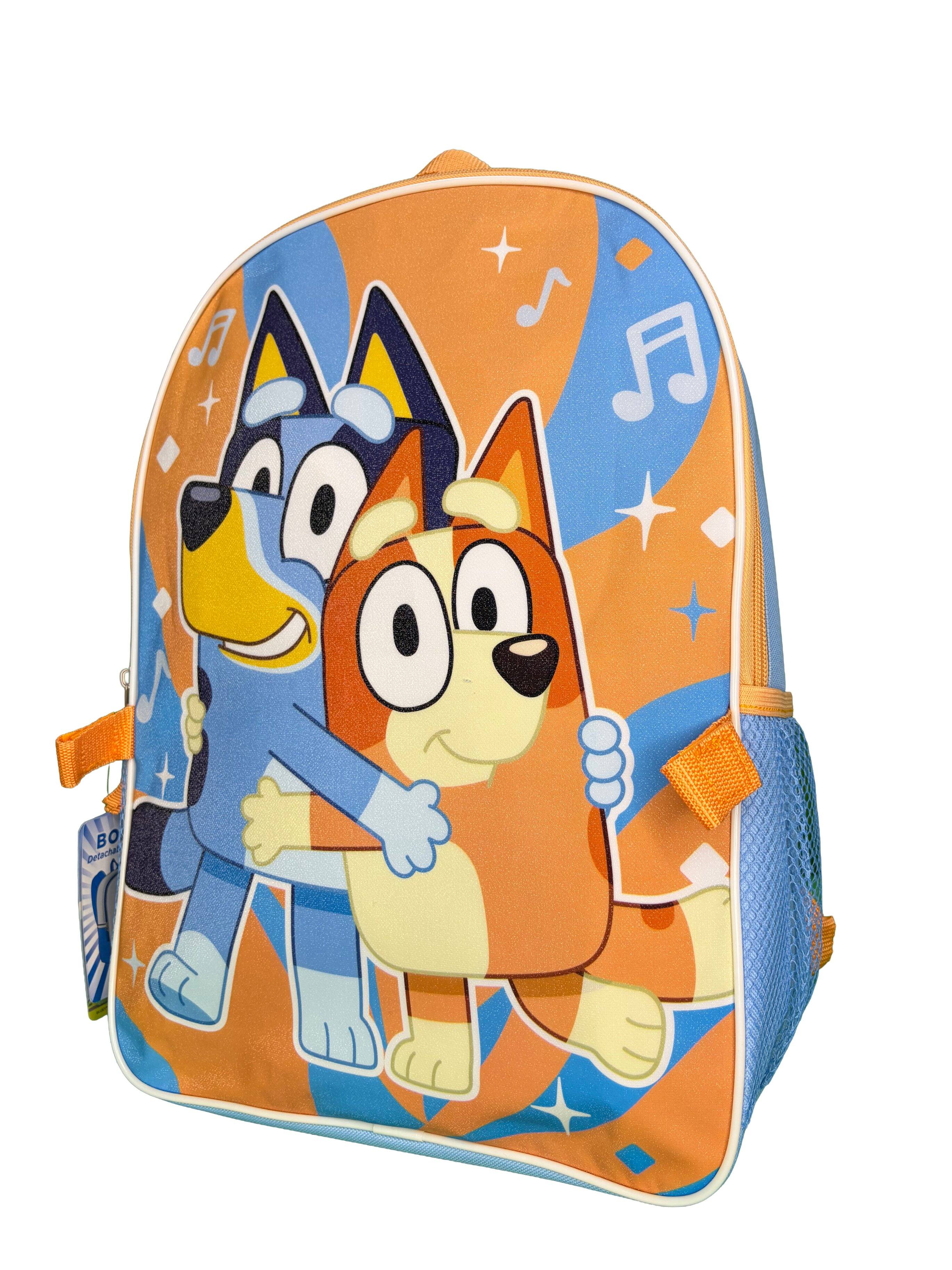 Alt View 3. Disney - Bluey and Bingo 16" Backpack for School with Rectangular Lunch Bag, for Kids - Assorted Pre-Pack.