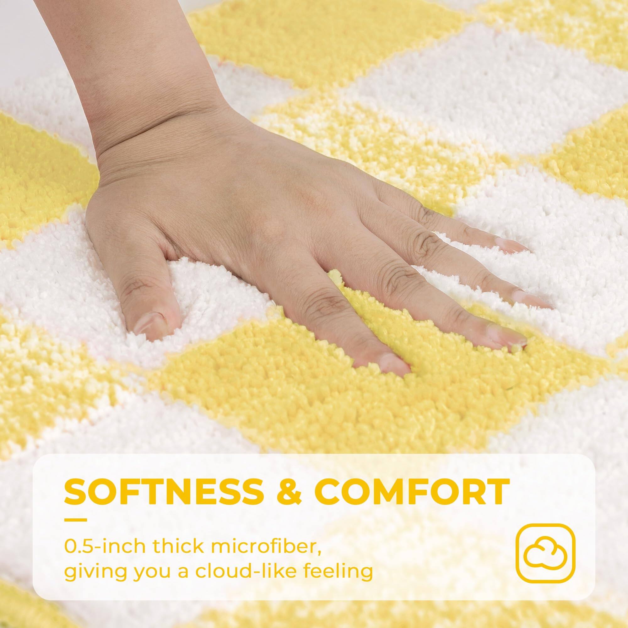 SOFTNESS & COMFORT

0.5-inch thick microfiber, giving you a cloud-like feeling