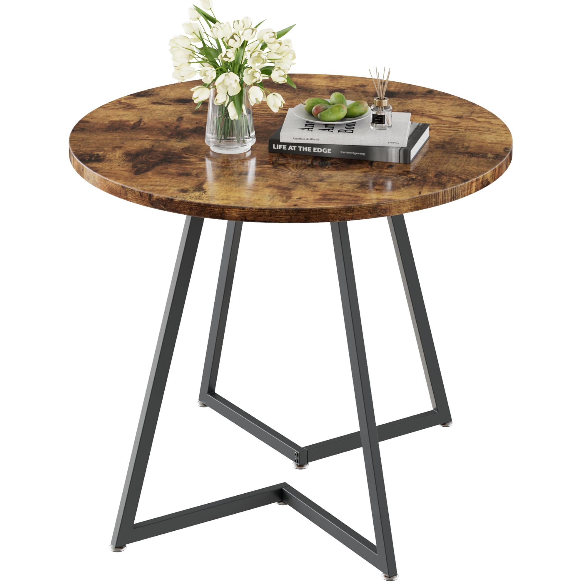 Antique Brown 31.5" Dining Table