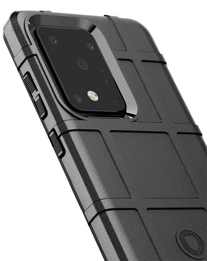 Alt View 4. Nakedcellphone - Case for Samsung Galaxy S20 Ultra - Special Ops Series - Black.