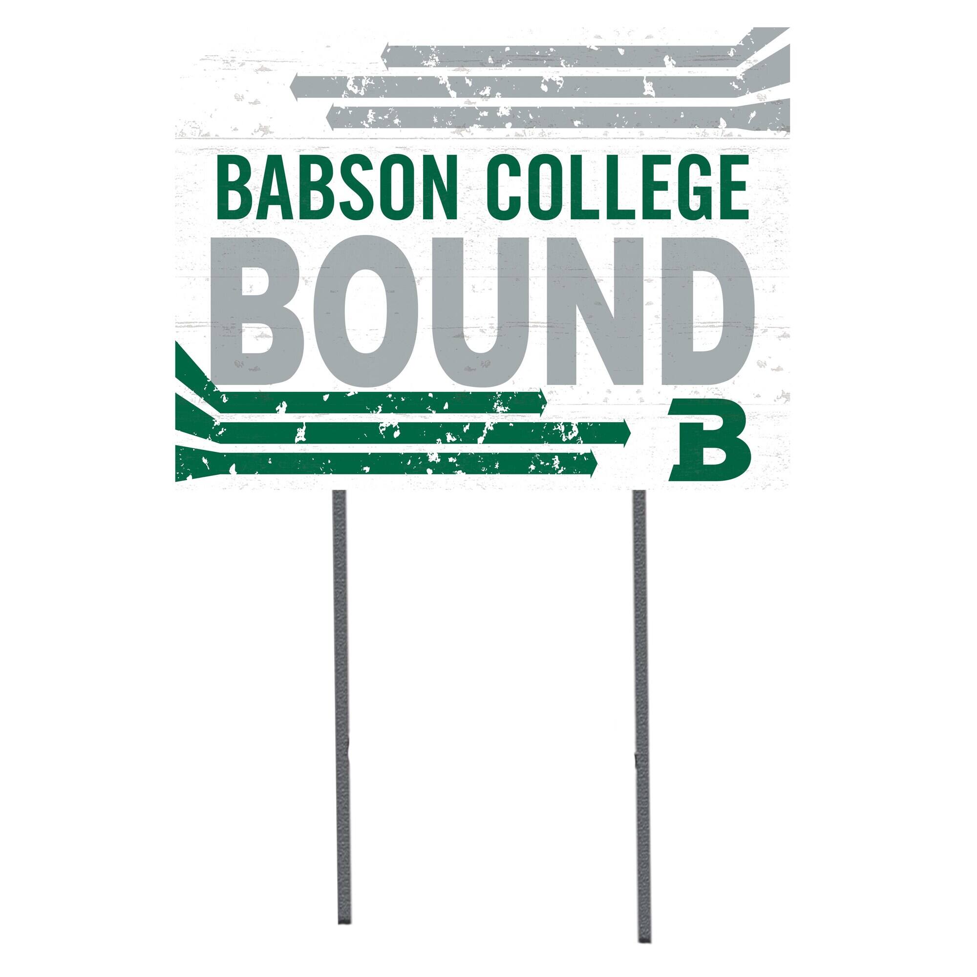 Babson Beavers 18" x 24" Team Yard Sign