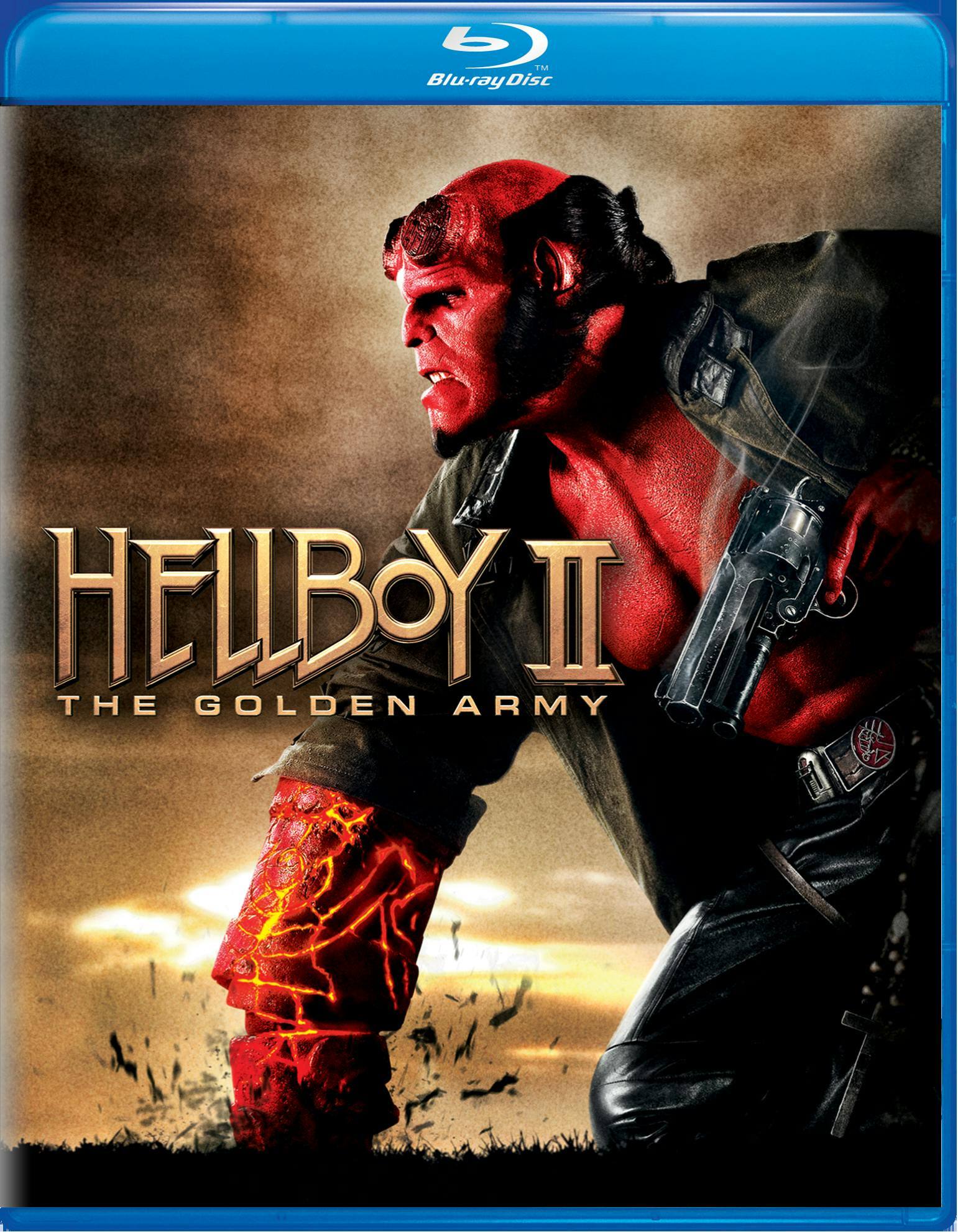 Front. Hellboy 2 - The Golden Army [Blu-ray].
