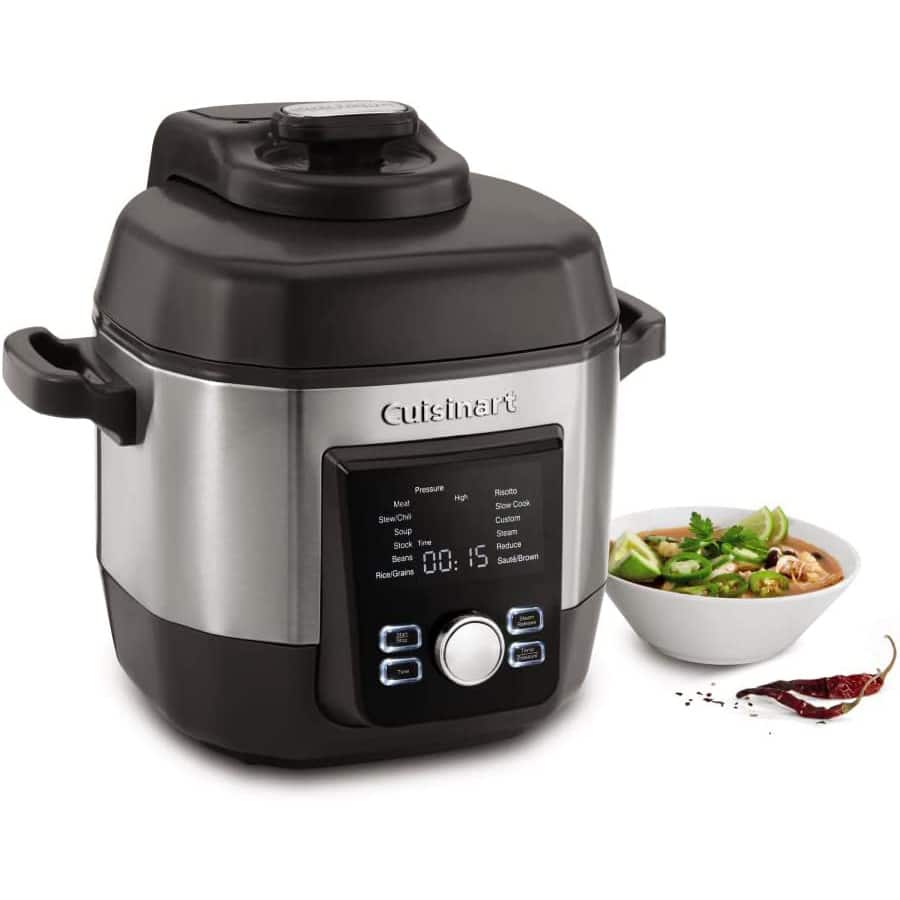 Cuisinart - 6-Quart High Pressure Multicooker CPC-900 - Black