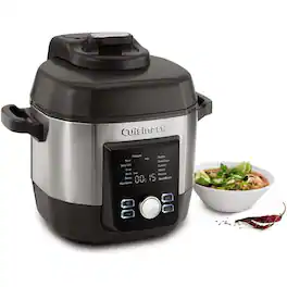 Cuisinart - 6-Quart High Pressure Multicooker CPC-900 - Black