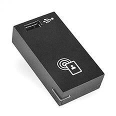 Front. Lexmark - Lexmark Contactless Authentication Device - White.