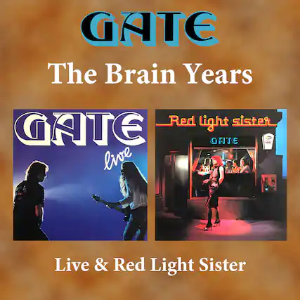 GATE
The Brain Years
GATE live
Red light sister
Live & Red Light Sister
