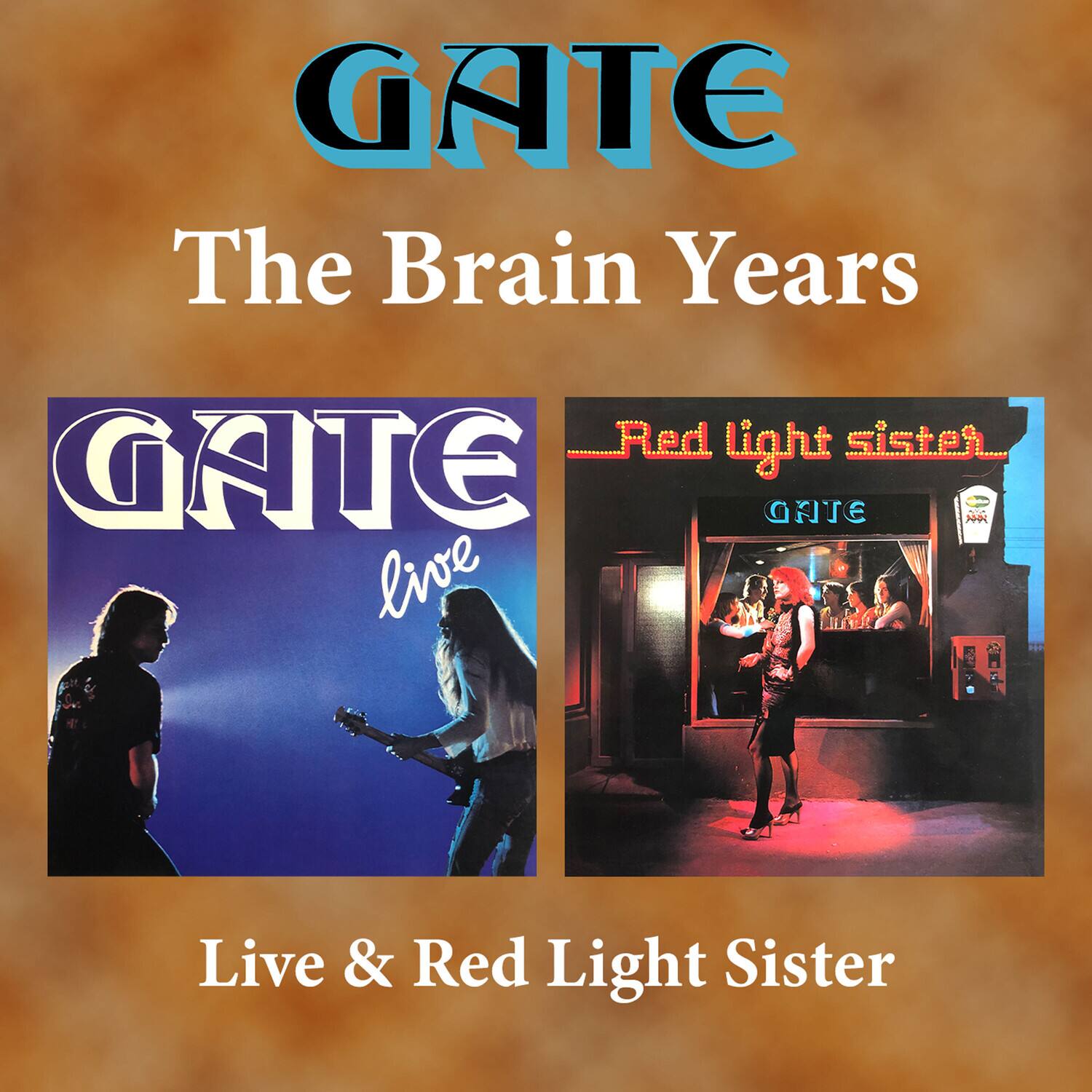 GATE  
The Brain Years  

GATE live  

Red light sister  

Live & Red Light Sister