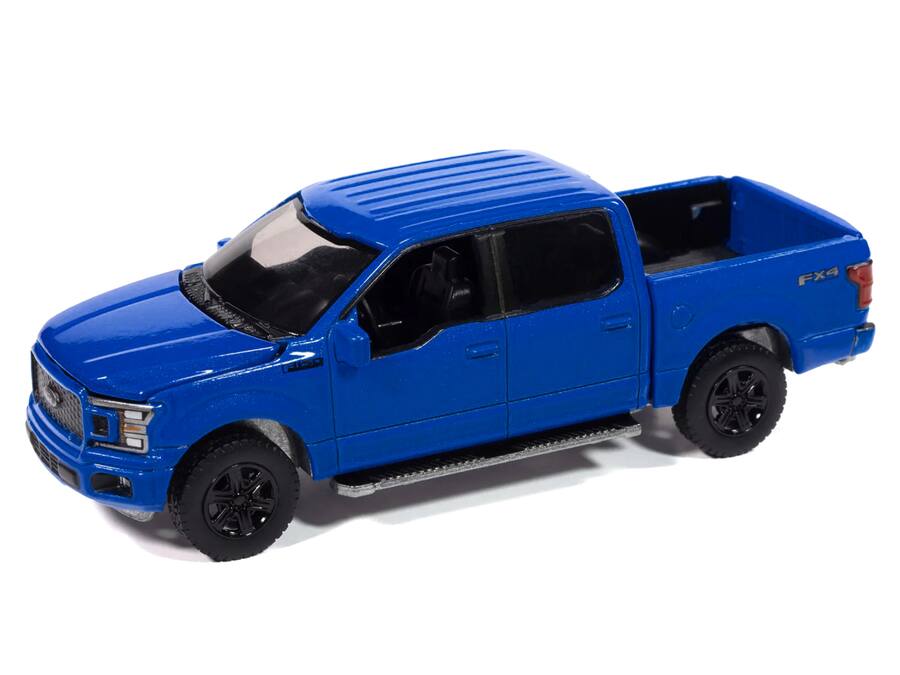Auto World Muscle Trucks 2020 Ford F-150 Truck Oxford White Chase - Da Auto World Muscle Trucks 2020 Ford F-150 Truck Oxford White Chase - Da