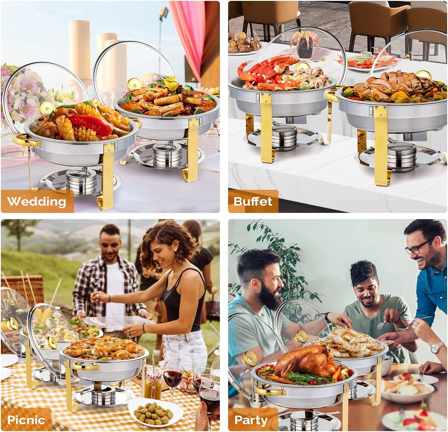 - Wedding
- Buffet
- Picnic
- Party