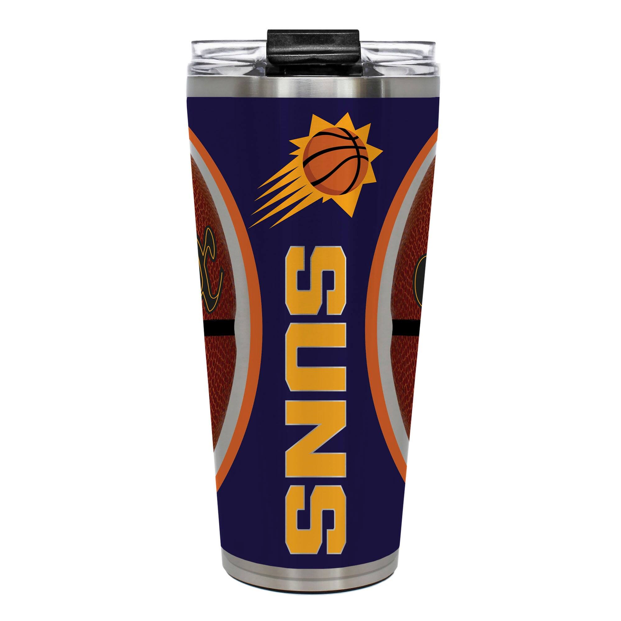 Great American Products - Phoenix Suns 32oz. Big Slim Game Ball Travel Tumbler - Brown price history on PriceWatchPro