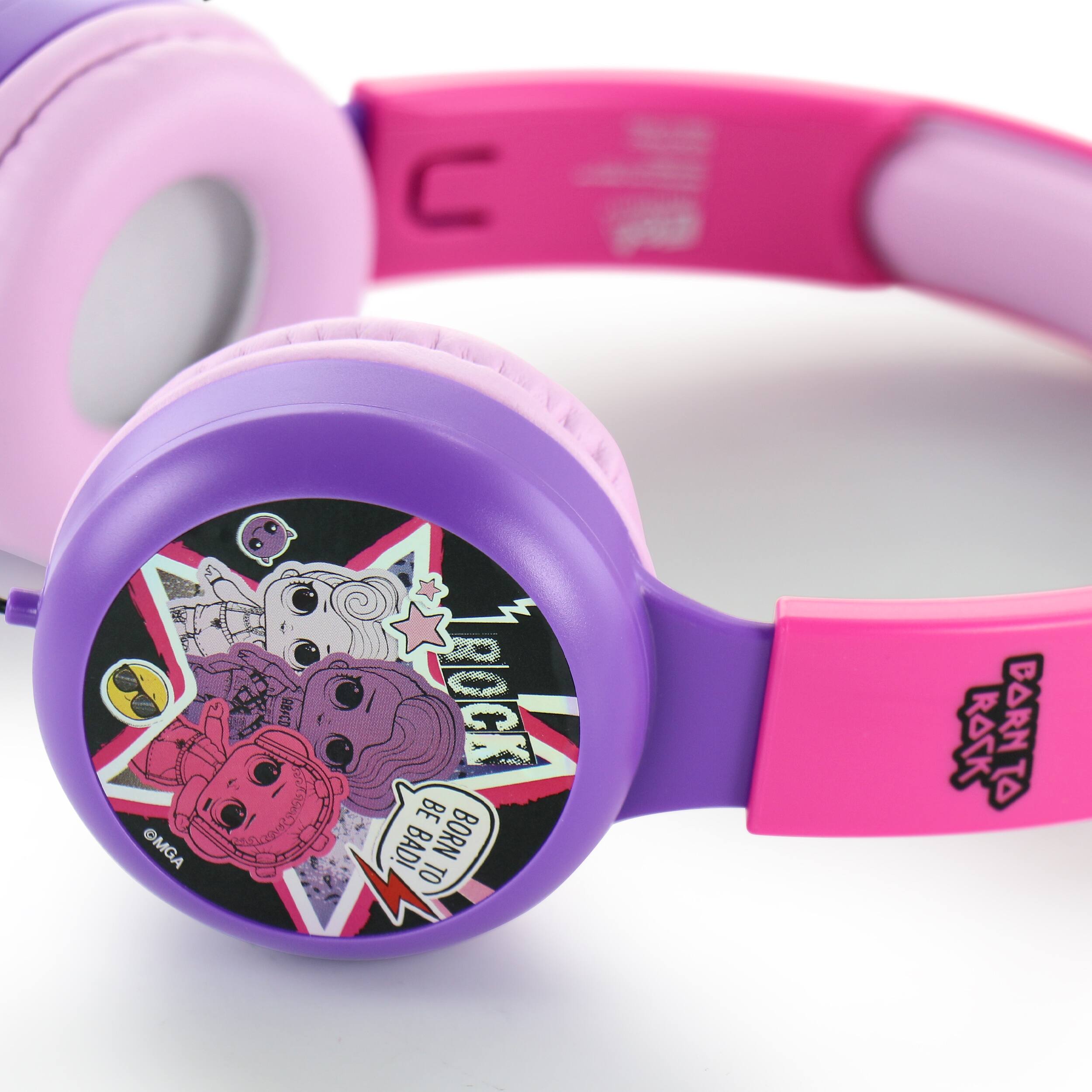 Sakar International HP2-03136 LOL サプライズ ヘッドフォン z2zed1b Sakar L.O.L. Surprise! Kid Safe Diva Headphones Pink 310114831M