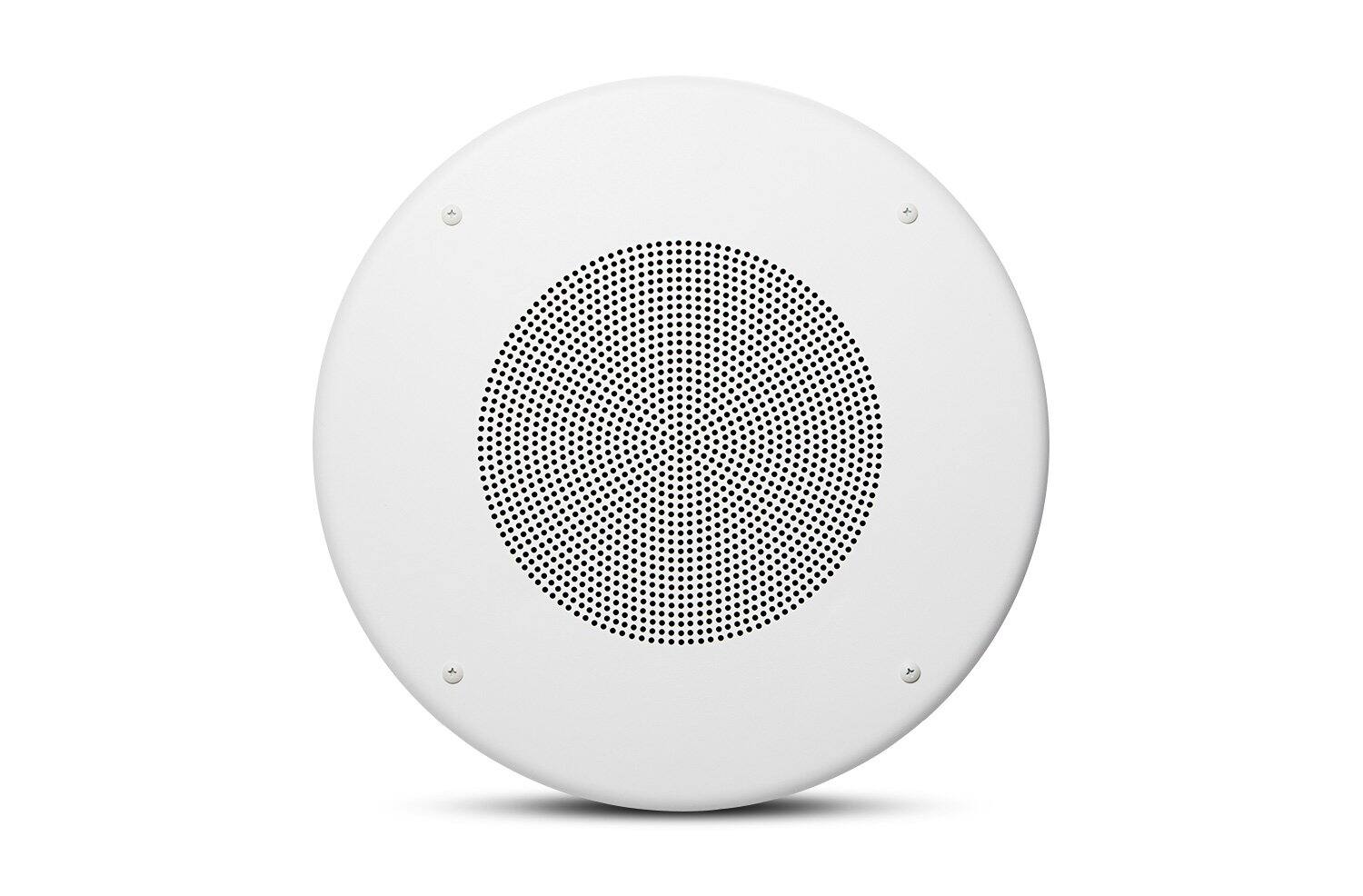 Front. JBL - JBL Professional CSS8018 Commercial Series 10-Watt Ceiling Speaker, 8-Inch, White - BLACK.