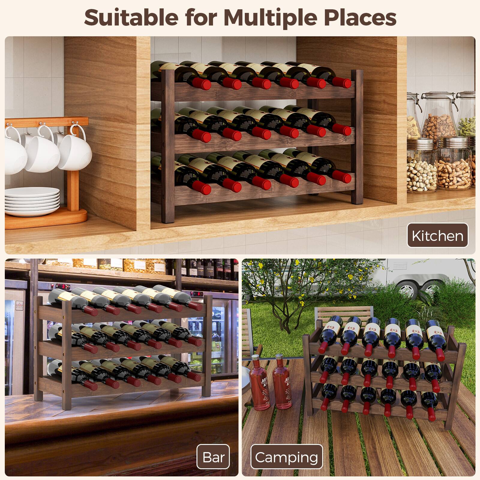 Suitable for Multiple Places

Kitchen

Bar

Camping