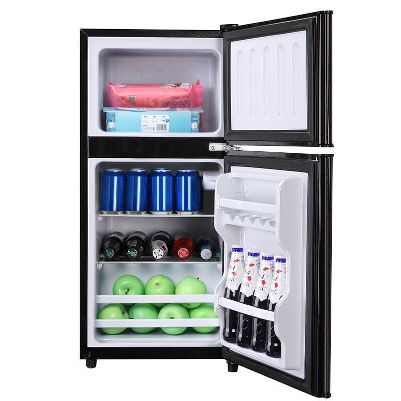 Loheer 2.8 Cu. Ft. 2 Door Mini Fridge with True Top Freezer
