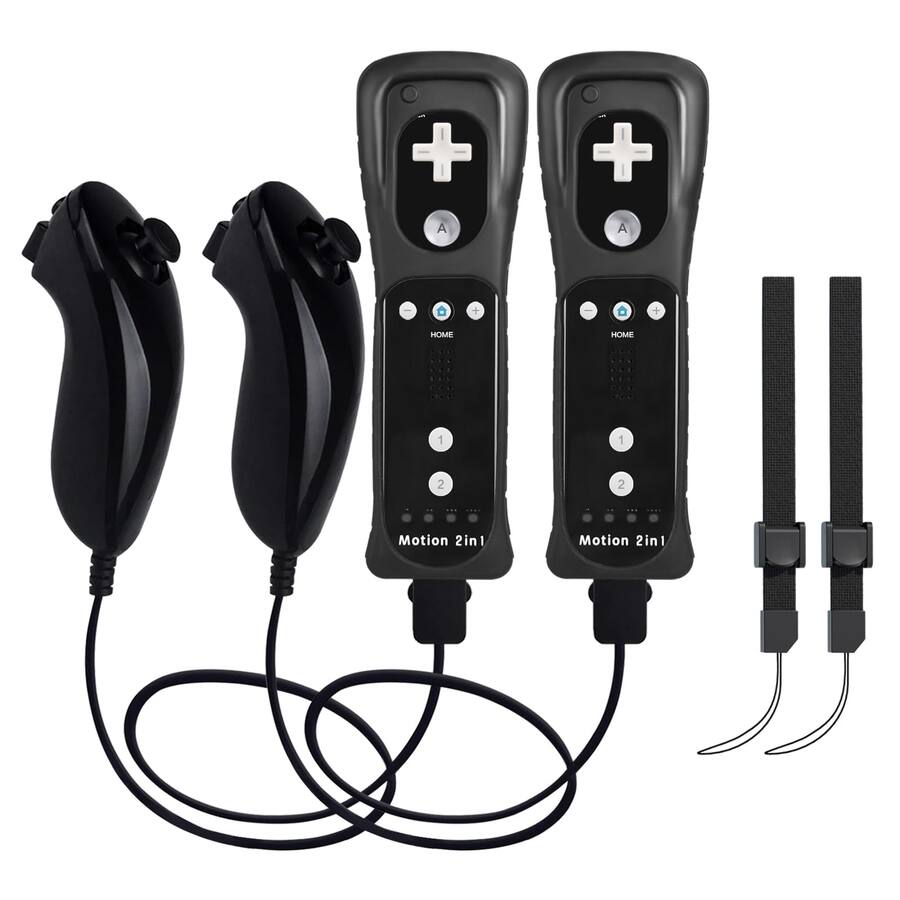 Hm Controllers HM 1810 Remote Controller With Built In Motion Plus And Nunchuk ...