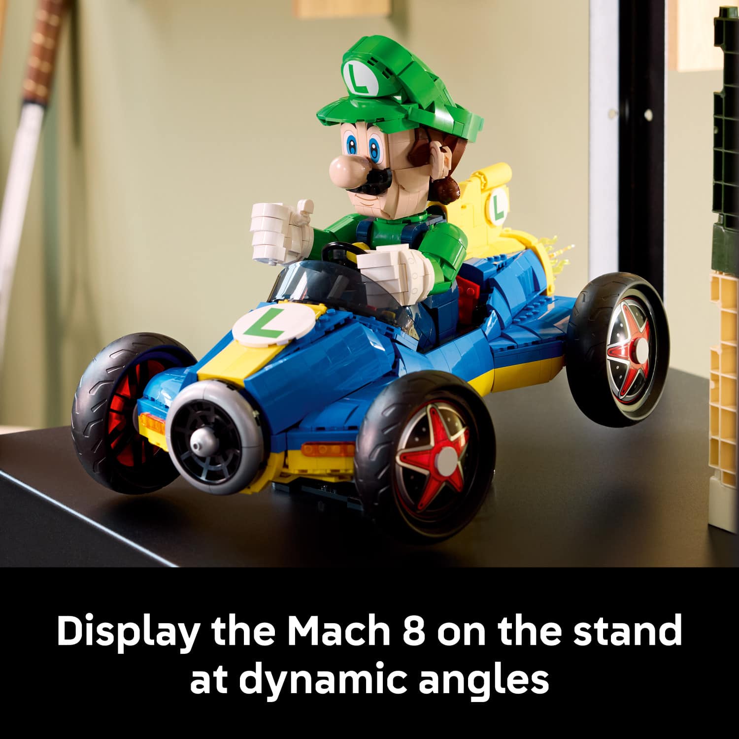 LEGO Mario Kart – Luigi & Mach 8 Building Set 72050 6589472 - Best Buy