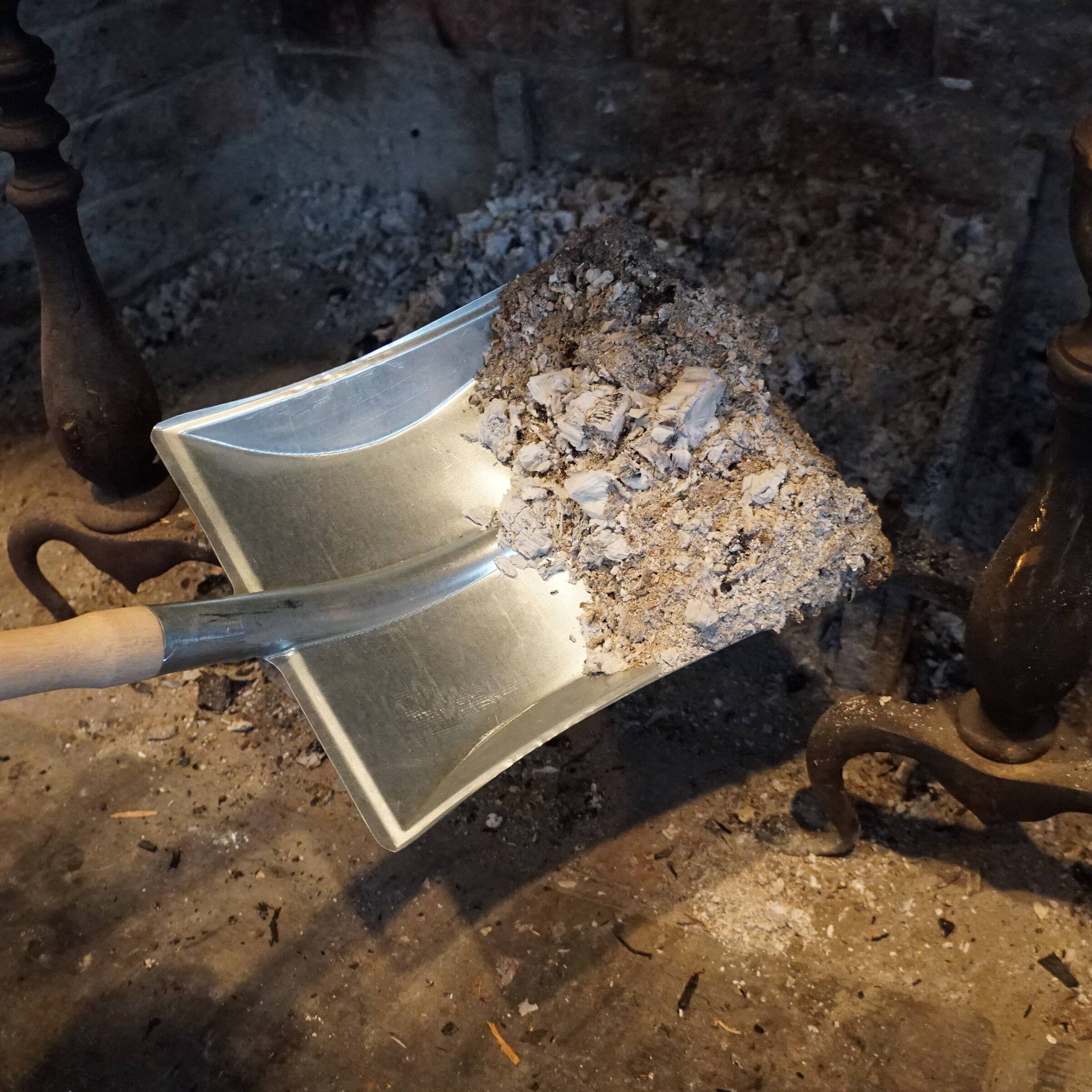 Angle. Kings County Tools - Fireplace Ash Shovel and Brush.