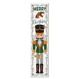 Jardine - Florida A&M Rattlers 11" x 46" Nutcracker Holiday Leaner Sign - White