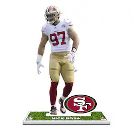 UPI Marketing - Nick Bosa San Francisco 49ers 12'' Player Standee Desktop Display - Multicolor
