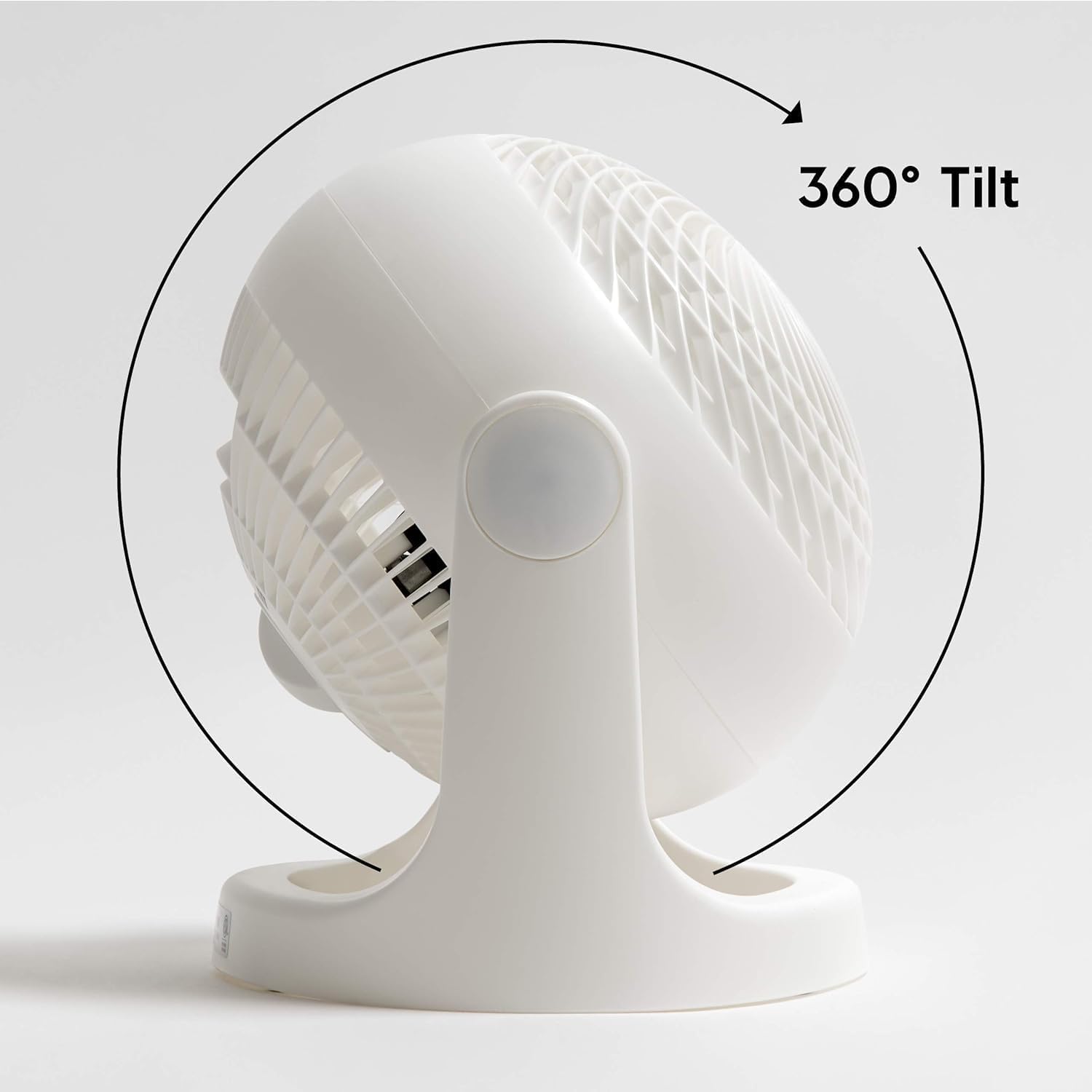 IRIS USA WOOZOO Fan, Small Oscillating Desk Fan, Table Air Circulator ...