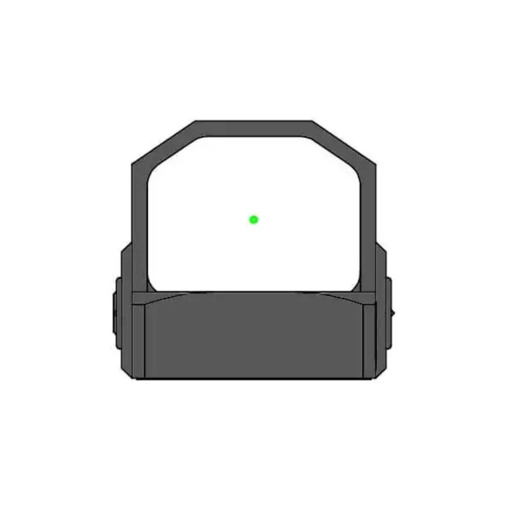Left. Gideon Optics - Gideon Optics Judge (RMSC) Single Green Dot Reflex Sight.