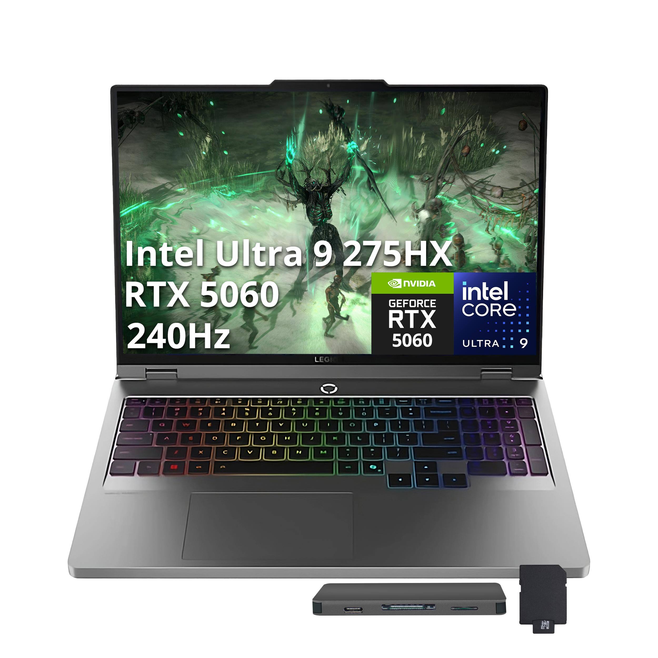 "Lenovo - Legion 5 16"" Gaming,Intel Ultra 9,RTX 5060 8GB GDDR7,32GB DDR5,2TB SSD,Win 11,512GB Docking Station Set - Gray" price history on PriceWatchPro