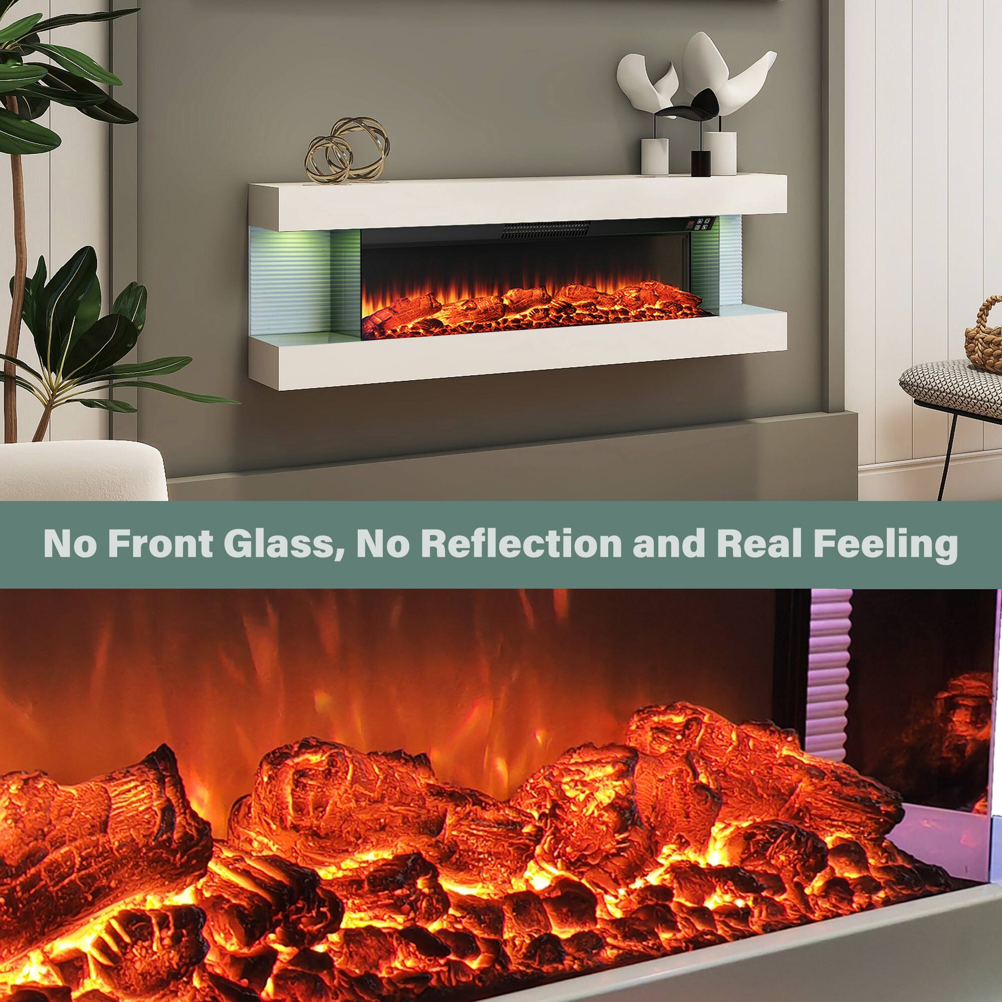 No Front Glass, No Reflection and Real Feeling