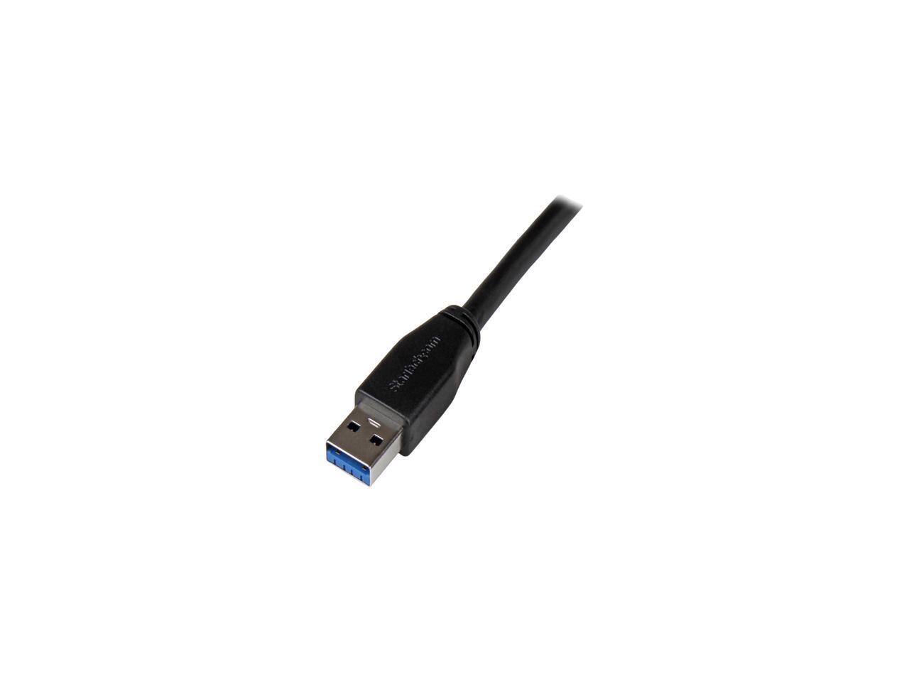 Alt View 1. StarTech.com - StarTech.com 10m 30 ft Active USB 3.0 USB-A to USB-B Cable - M/M - USB A to B Cable - USB 3.1 Gen 1 (5 Gbps).