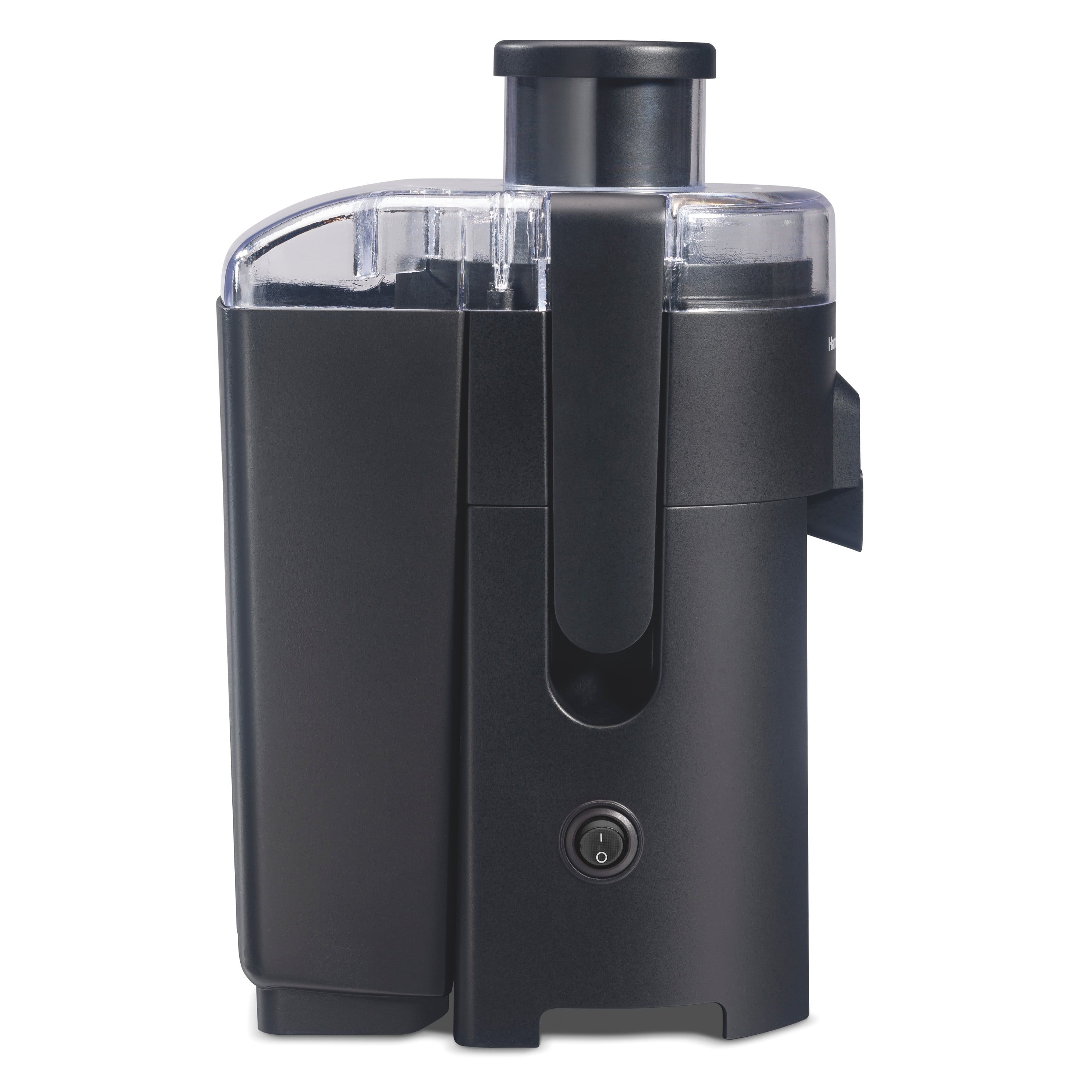 Front. Hamilton Beach - HealthSmart Compact Juice Extractor - Black.