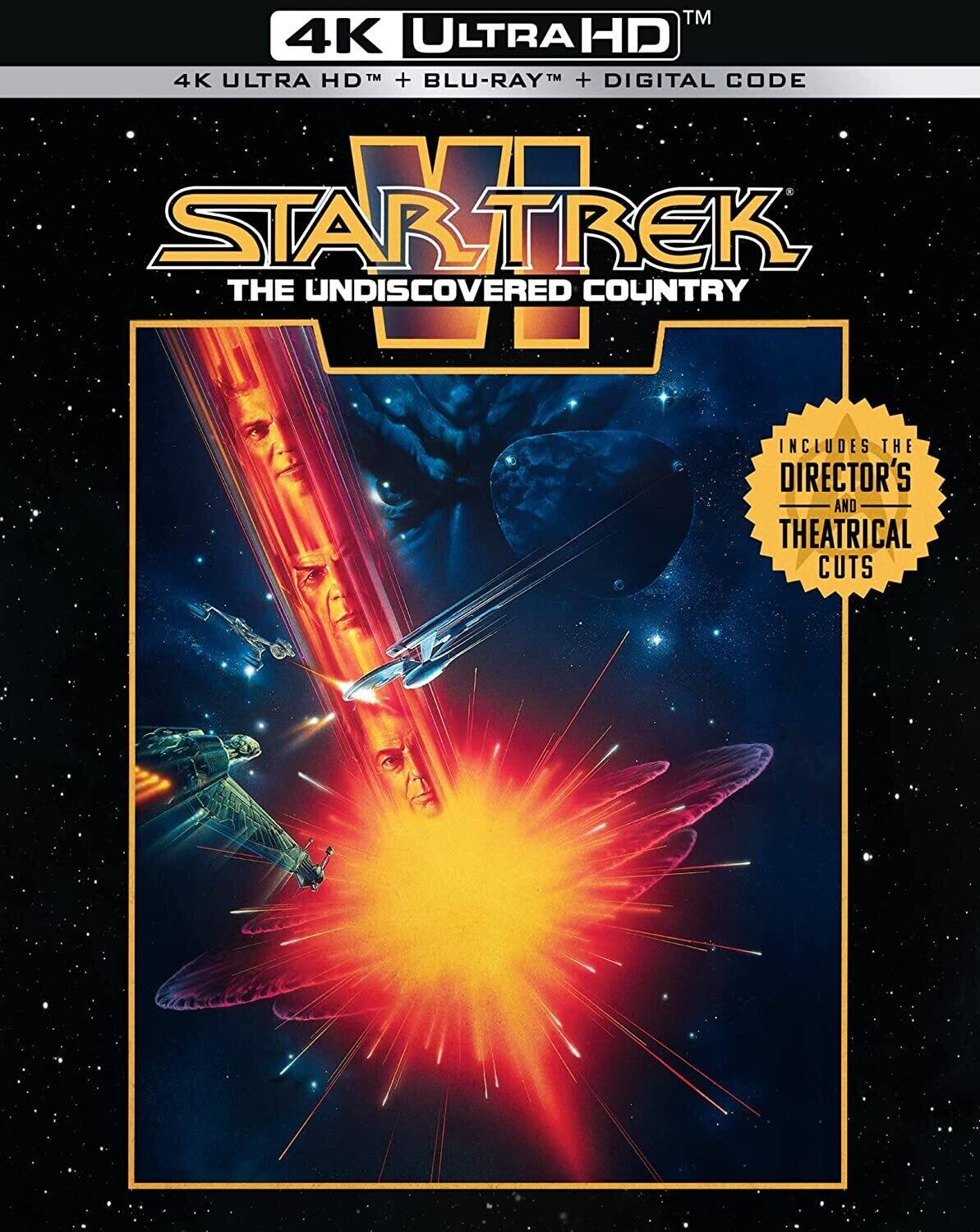 Star Trek VI: The Undiscovered Country   - 4K Blu-Ray [4K Ultra HD Blu-ray]