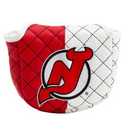 Team Golf - New Jersey Devils Quilted Mallet Putter Cover - Multicolor