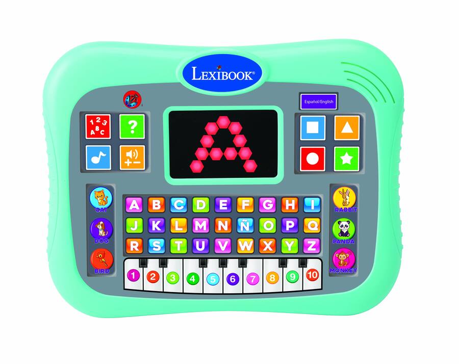 Lexibook ABC Bilingual Educational Tablet with Touch Panel & LED ...