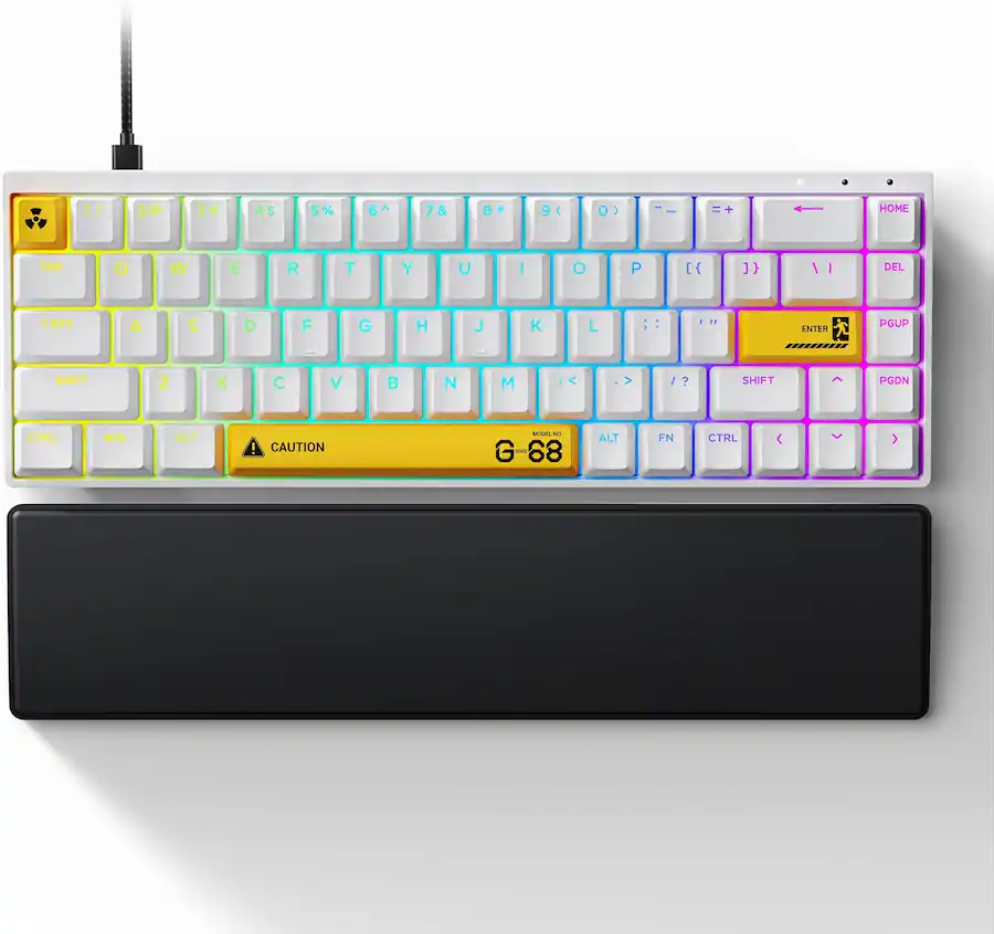Chronos Computer Keyboard Syntech Chronos G68HE Hall Effect Rapid Trigger Keyboard, 65% Magnetic ...