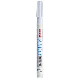 Uni - PAINT PX-21 Oil-Based Paint Marker, Fine Line - White