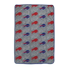 Pegasus - Buffalo Bills 66" x 95" Oversized Logo Roll Ultra Cozy Blanket - Multicolor