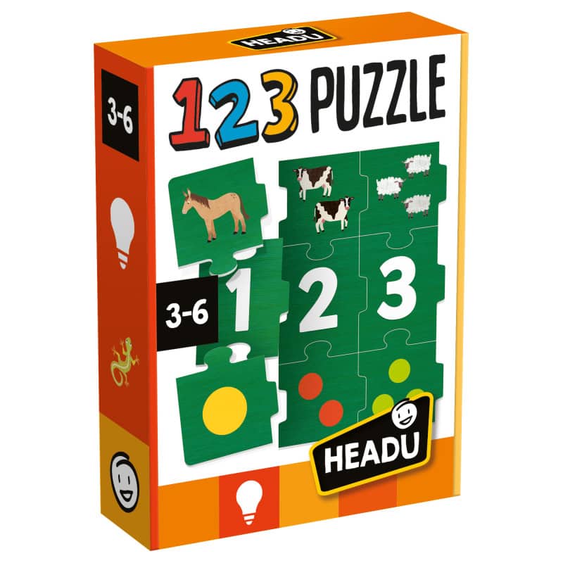 Headu - 123 Puzzle, 27 Pieces - Assorted price history on PriceWatchPro