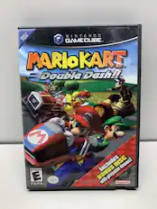 ONLY FOR NINTENDO GAMECUBE IN MARIO KART Double Dash!! TM
Includes BONUS DISC with playable demos!
EVERYONE
E
CONTENT RATED BY
Nintendo
ESRB
