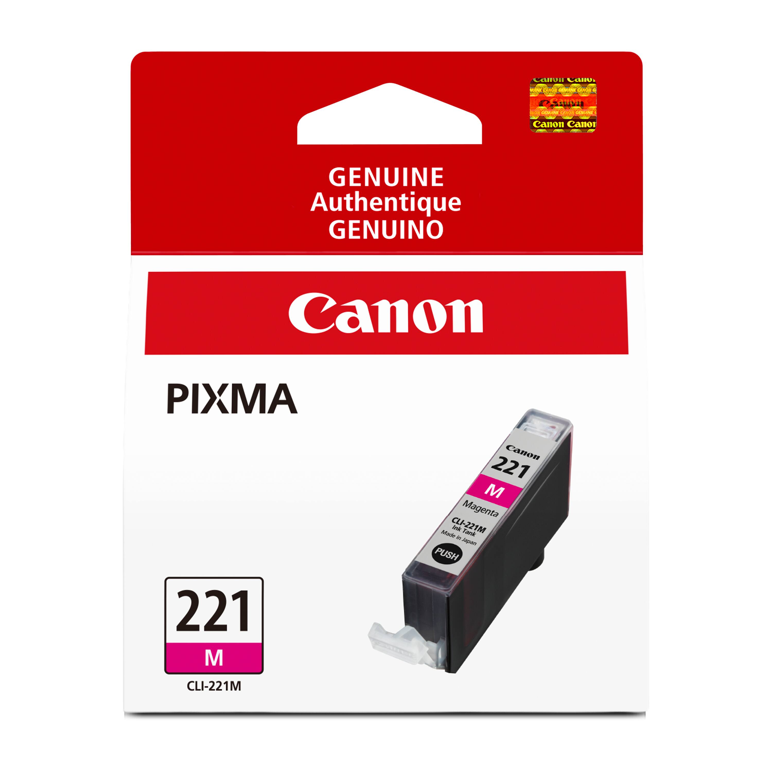 Canva Camo COMINE CHOLD SERVEL adidas 05/08 COLATINE

Canon Canor
GENUINE Authentique GENUINO

Canon
PIXMA 221 M
Canon 221 M Magenta Made CLI-221M lak ni Tank Japan PUSH
CLI-221M
