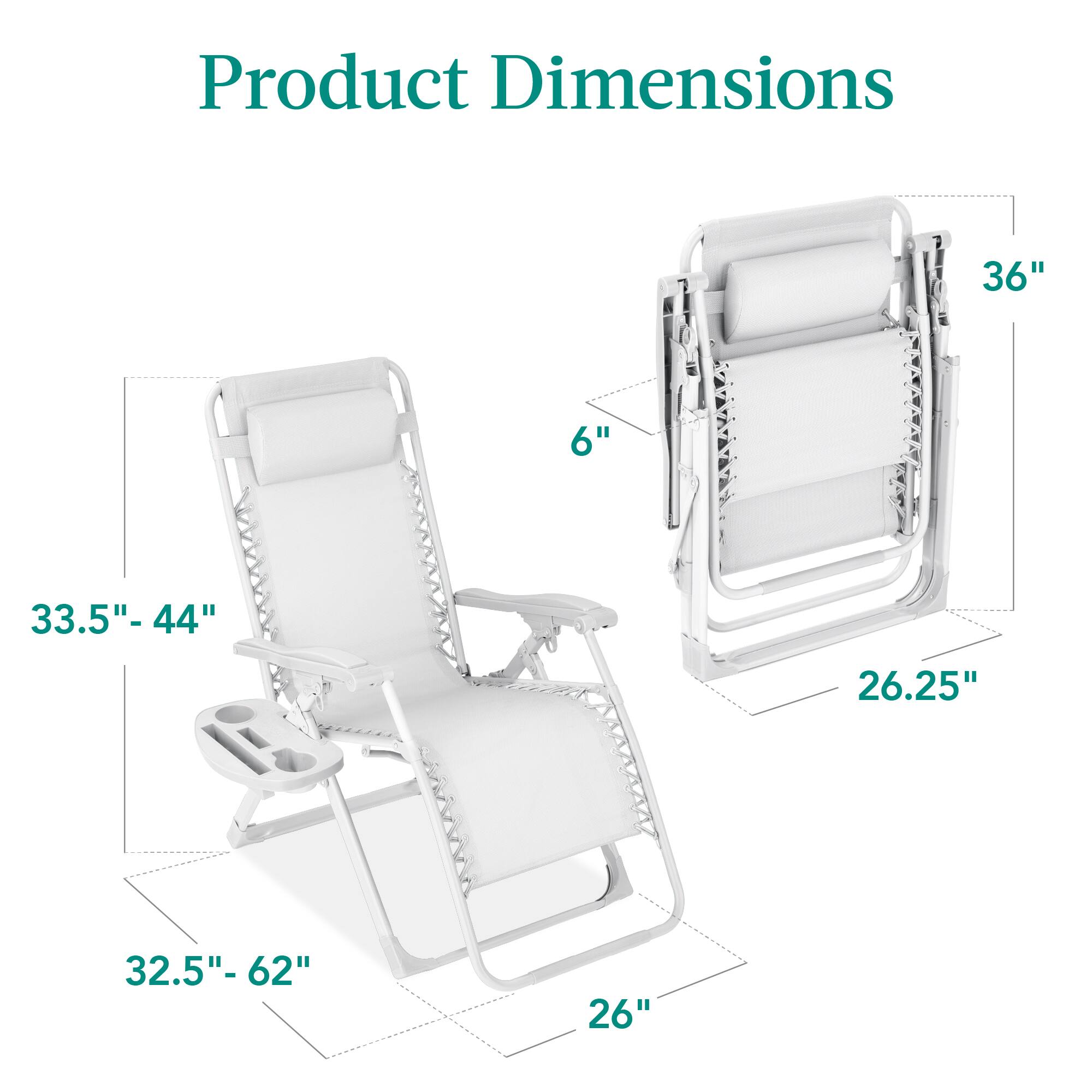 Product Dimensions

- 36"
- 6"
- 33.5" - 44"
- 26.25"
- 32.5" - 62"
- 26"