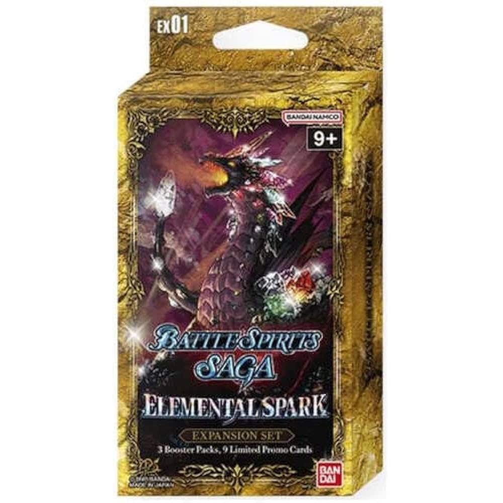 BANDAI NAMCO Entertainment - Battle Spirits Saga TCG: Expansion Set 01 Elemental Spark price history on PriceWatchPro