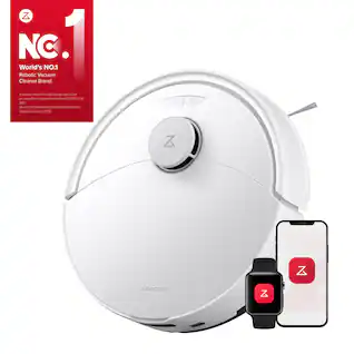 Roborock - Q10 Series Robot Vacuum and Mop Combo, 10kPa HyperForce, Dual Anti-Tangle System, Auto Mop Lifting, JawScrapers Brush